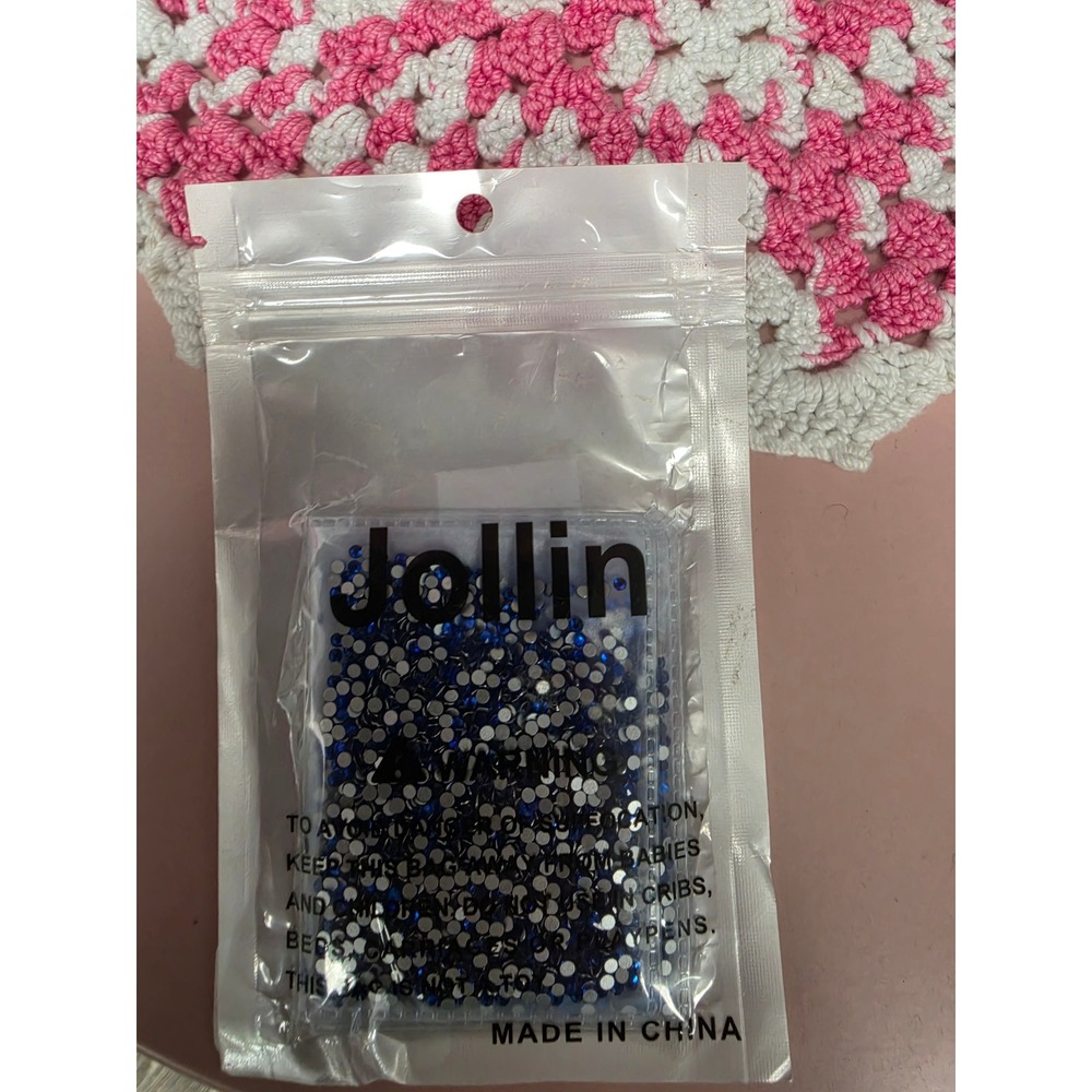 Jollin SS8 Sapphire Blue Glass Rhinestones Non Hotfix 2880 Pcs B08C4TNGZF - Picture 9 of 11